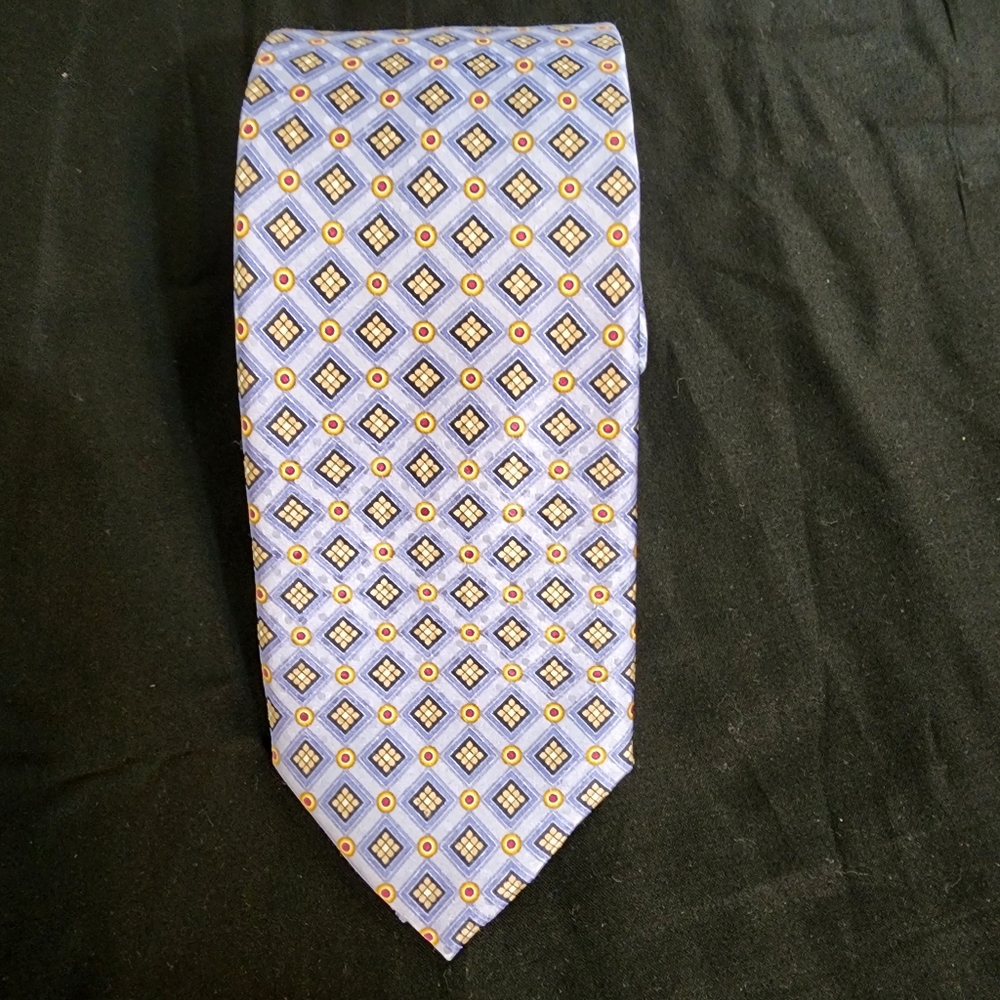 Vintage JZ Richards Tie, 100% silk.  Blue, 62x3 Long